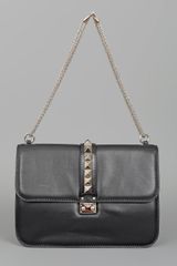 Valentino Large Rock Star Studded Flap Bag 