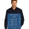 Versace Long Sleeve Subtle Jacquard Button Down Shirt in Blue for Men (v) - Lyst