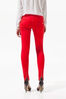 Zara Satin Trousers - Lyst