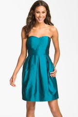 Eliza J Sweetheart Taffeta Dress