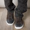 Lanvin Lace Up Trainers in Brown for Men - Lyst