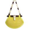 Proenza Schouler Tiki Clutch Stingray in Yellow (green) - Lyst