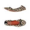 Santoni Ballet Flats in Animal (ivory) - Lyst
