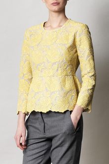 Stella McCartney Clarence Peplum Top - Lyst