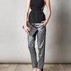 Stella Mccartney Alfred Brocade Trousers in Silver - Lyst