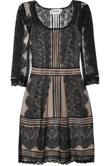 Alice By Temperley Lottie Laceappliquéd Mesh Dress - Lyst