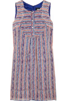 Anna Sui Printed Silk Dress - Lyst