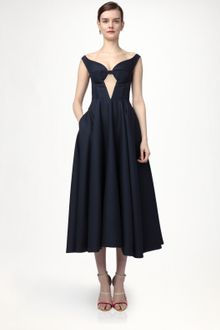 Jil Sander Wool Dress - Lyst