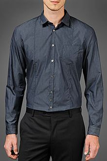 John Varvatos Slim Fit Shirt with Contrast Placket - Lyst