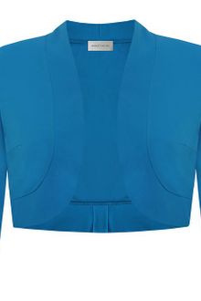 Minuet Petite Turquoise Godet Cardigan - Lyst