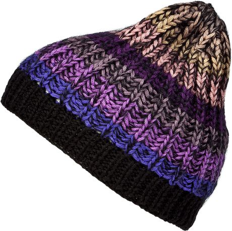 Missoni Purplepale Rose Beanie in Purple - Lyst