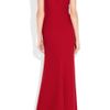 Valentino Silkcady Gown in Red - Lyst