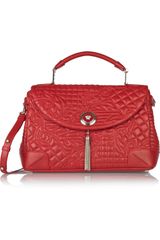 Versace Baroque Quilted Leather Tote