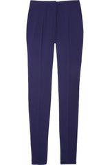 Vionnet Stretch Crepe Straight Leg Pants