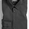 Calvin Klein Slim Fit Dress Shirt in Black for Men (carbon) - Lyst