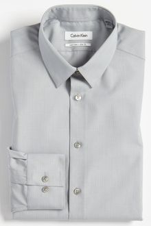 Calvin Klein Slim Fit Dress Shirt - Lyst