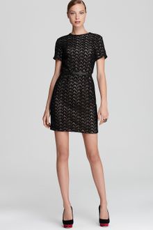 Diane Von Furstenberg Dress Cindy Acorn Lace - Lyst