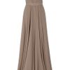 Elie Saab Strapless Bow Gown in Brown (nude) - Lyst