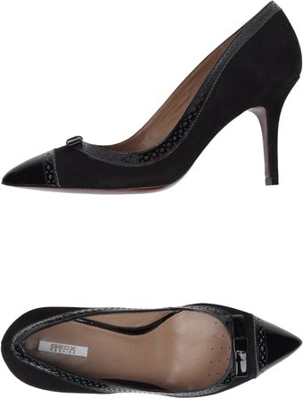 Geox Closedtoe Slipons - Lyst
