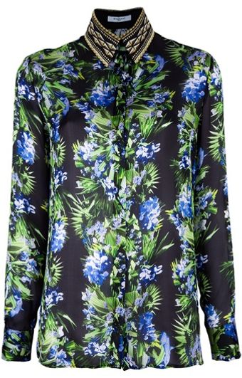 Givenchy Pattern Blouse - Lyst