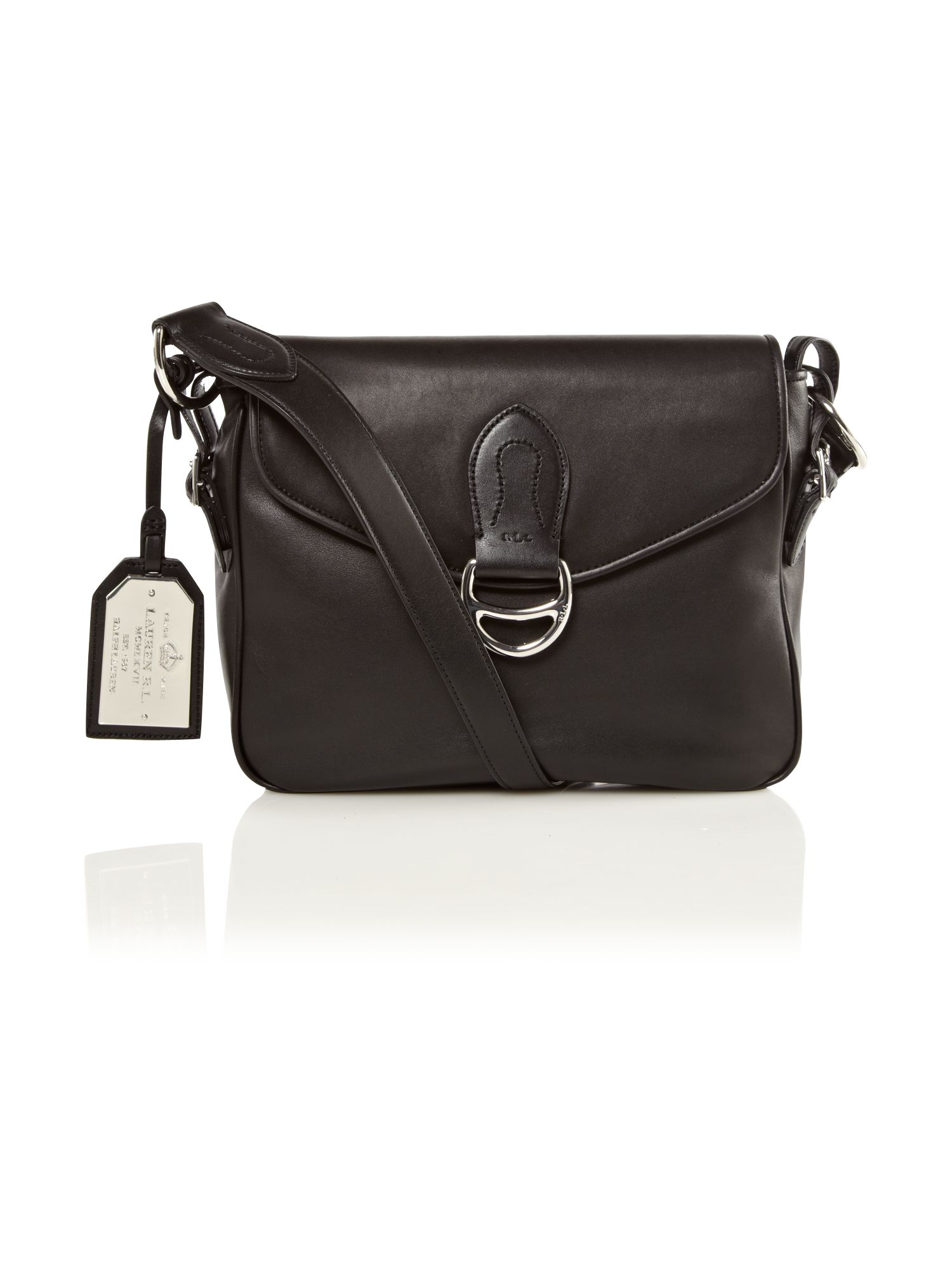 ralph lauren shoulder bag black