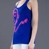 Mcq By Alexander Mcqueen Printed Vest in Blue - Lyst