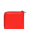 Mcq By Alexander Mcqueen Leather Zip Around Wallet in Red for Men - Lyst