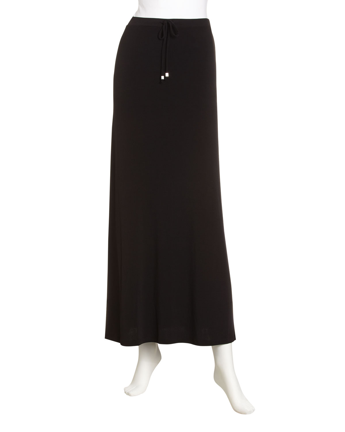 Michael Michael Kors Drawstring Maxi Skirt Black in Black Lyst