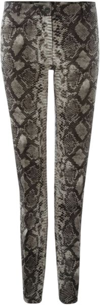 Michael by Michael Kors Cropped Skinny Trousers - Lyst