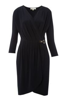Michael by Michael Kors Jersey Dress with Belt - Lyst