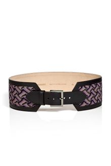 Missoni Amethyst and Black Combo Waist Belt - Lyst