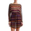Missoni Belted Dress in Multicolor (purple) - Lyst