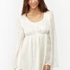 Nasty Gal Mirror Mirror Dress in Beige (ivory) - Lyst
