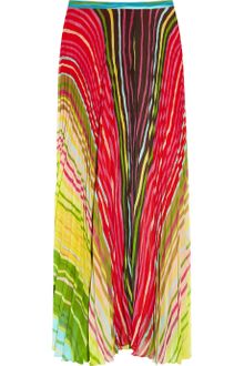 Alice + Olivia Shannon Printed Maxi Skirt - Lyst