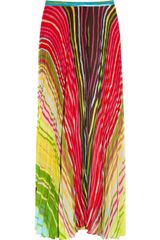 Alice + Olivia Shannon Printed Maxi Skirt