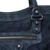 Balenciaga Classic City Suede Bag in Blue (blue grey) - Lyst