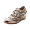 Dkny Piri Wedge Sneakers in Brown (chino logo) - Lyst