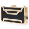 Elie Saab Rectangle Box Clutch Bag in Black - Lyst
