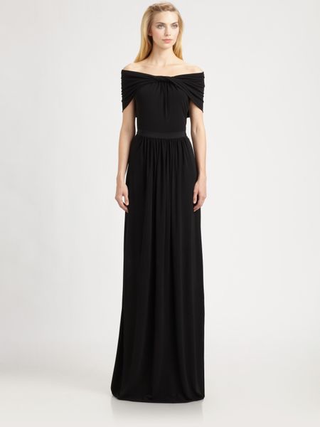 Giambattista Valli Jersey Gown in Black - Lyst