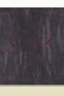 Gucci Ottik Cartiglio Print Silk Carré Scarf - Lyst