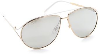 Gucci Contemporary Aviator Sunglasses - Lyst