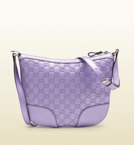 bag interlocking heartshaped messenger lovely gucci purple lilac