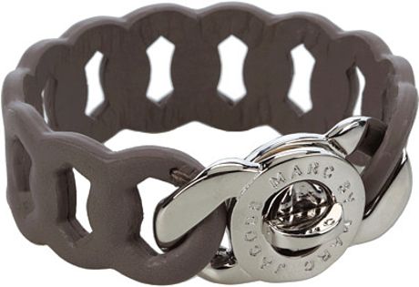 Marc By Marc Jacobs Leather Laser Cut Katie Bracelet in Brown (m) - Lyst