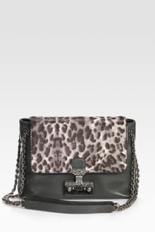 Marc Jacobs Calf Hair Leather Shoulder Bag - Lyst