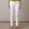 Paige Skyline Skinny Jeans in White - Lyst