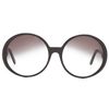 Stella Mccartney Oversized Round Sunglasses in Black - Lyst