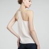 Tibi Silk Racerback Camisole in Beige (pink) - Lyst