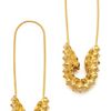 Tom Binns Punk Pave Short Safety Pin Earrings in Gold - Lyst