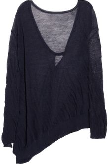 A.L.C. Blake Asymmetric Wool Sweater - Lyst