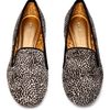 Avec Moderation Pon Pon Calf Hair Dress Slippers in White (grey) - Lyst